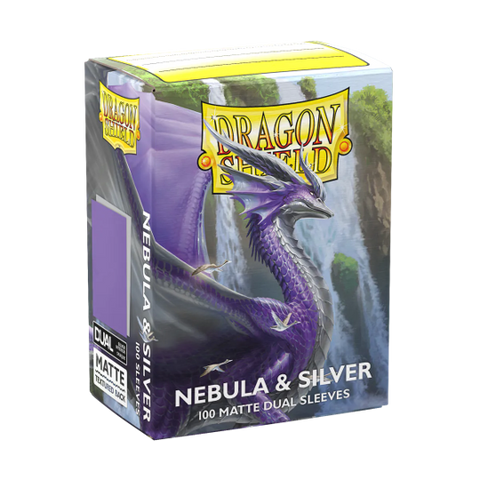 Dragon Shield: Dual Matte - Nebula & Silver