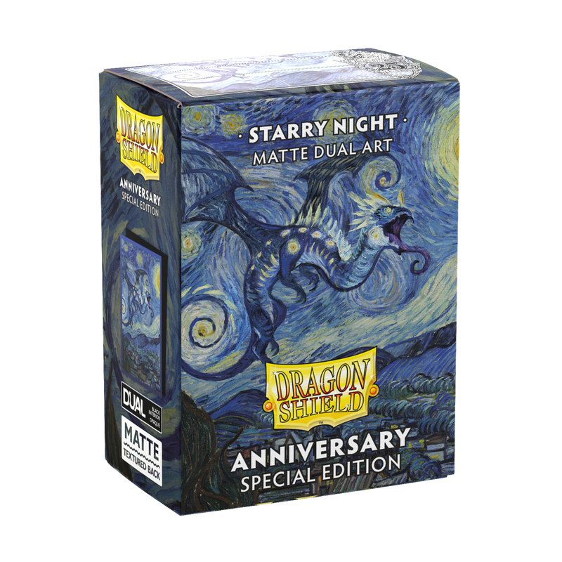 Dragon Shield: Art Sleeves - Dual Matte | 25th Anniversary - Starry Night (100)