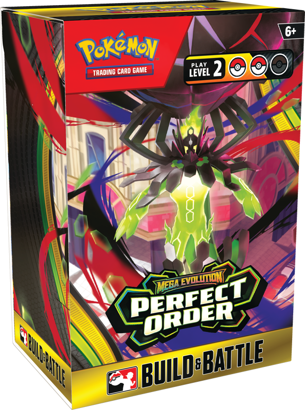Pokémon TCG: Mega Evolution - Perfect Order | Build & Battle Box