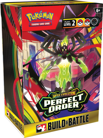 Pokémon TCG: Mega Evolution - Perfect Order | Build & Battle Box