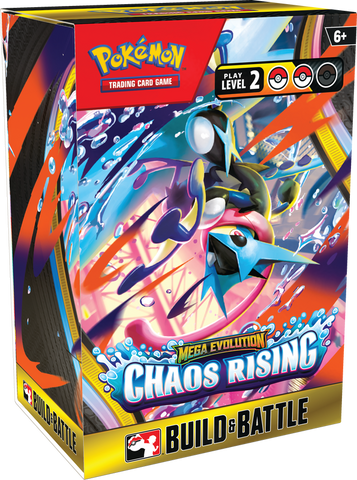 Pokémon TCG: Mega Evolution - Chaos Rising | Build & Battle Box