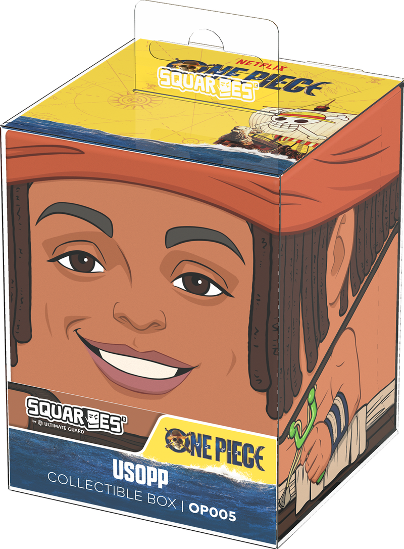 SQUAROE: Netflix One Piece - Usopp - Deck Box | 100+