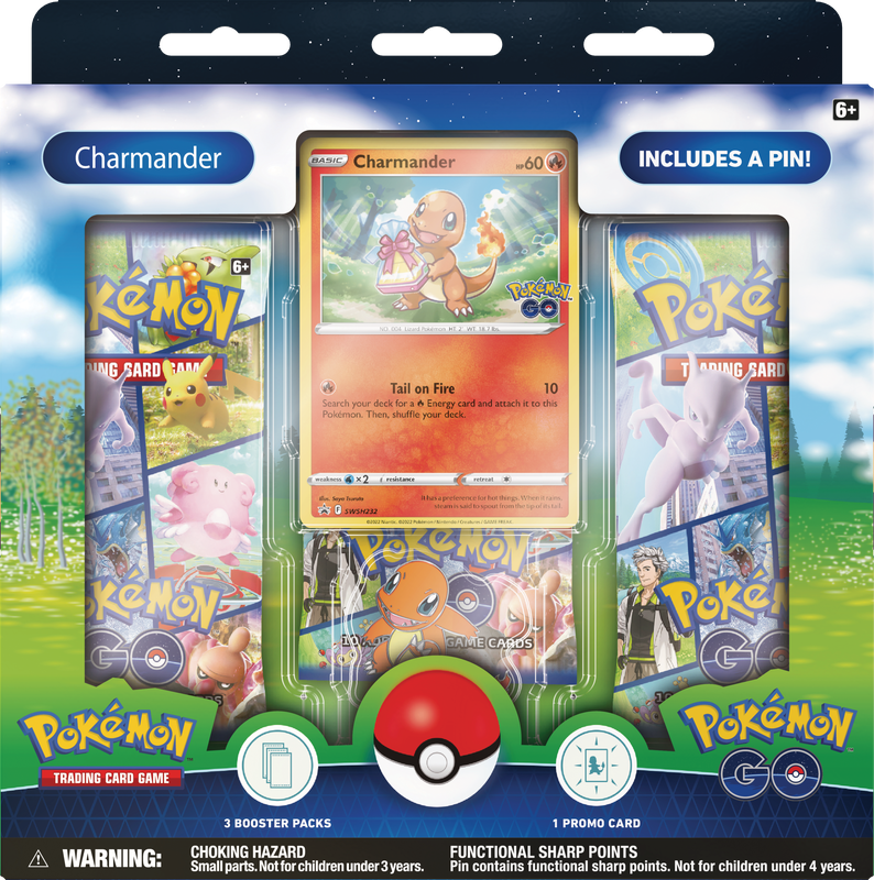 Pokémon TCG: Pokémon GO Pin Collection Charmander
