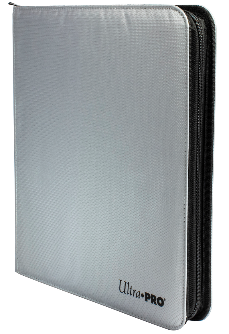 Ultra Pro Zip Binder 12 Pocket Silver