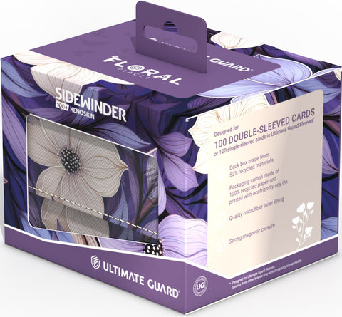 Ultimate Guard: Sidewinder 100+ Xenoskin - Floral Places III - Moonlit Glen