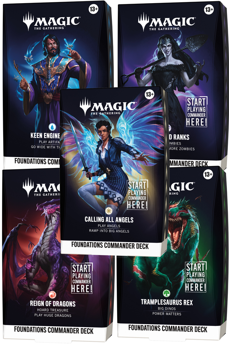 Foundations - Commander Deck | Set of 5 Decks [SEPTEMBER 25 RELEASE]
