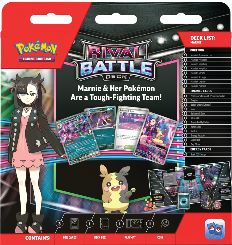 Pokémon TCG: Rival Battle Deck - Marnie