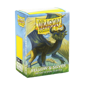 Dragon Shield: Dual Matte - Yellow & Silver