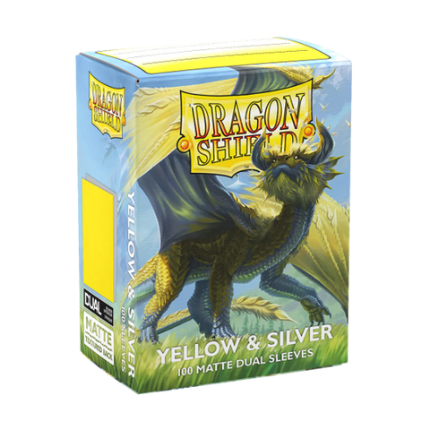 Dragon Shield: Dual Matte - Yellow & Silver