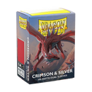 Dragon Shield: Dual Matte - Crimson & Silver
