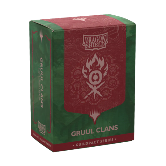 Dragon Shield: Dual Matte Guildpact Series - Gruul Clans