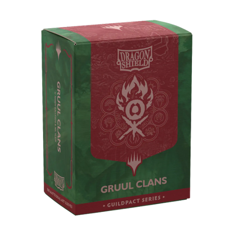 Dragon Shield: Dual Matte Guildpact Series - Gruul Clans