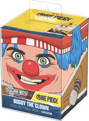 SQUAROE: Netflix One Piece - Buggy the Clown - Deck Box | 100+
