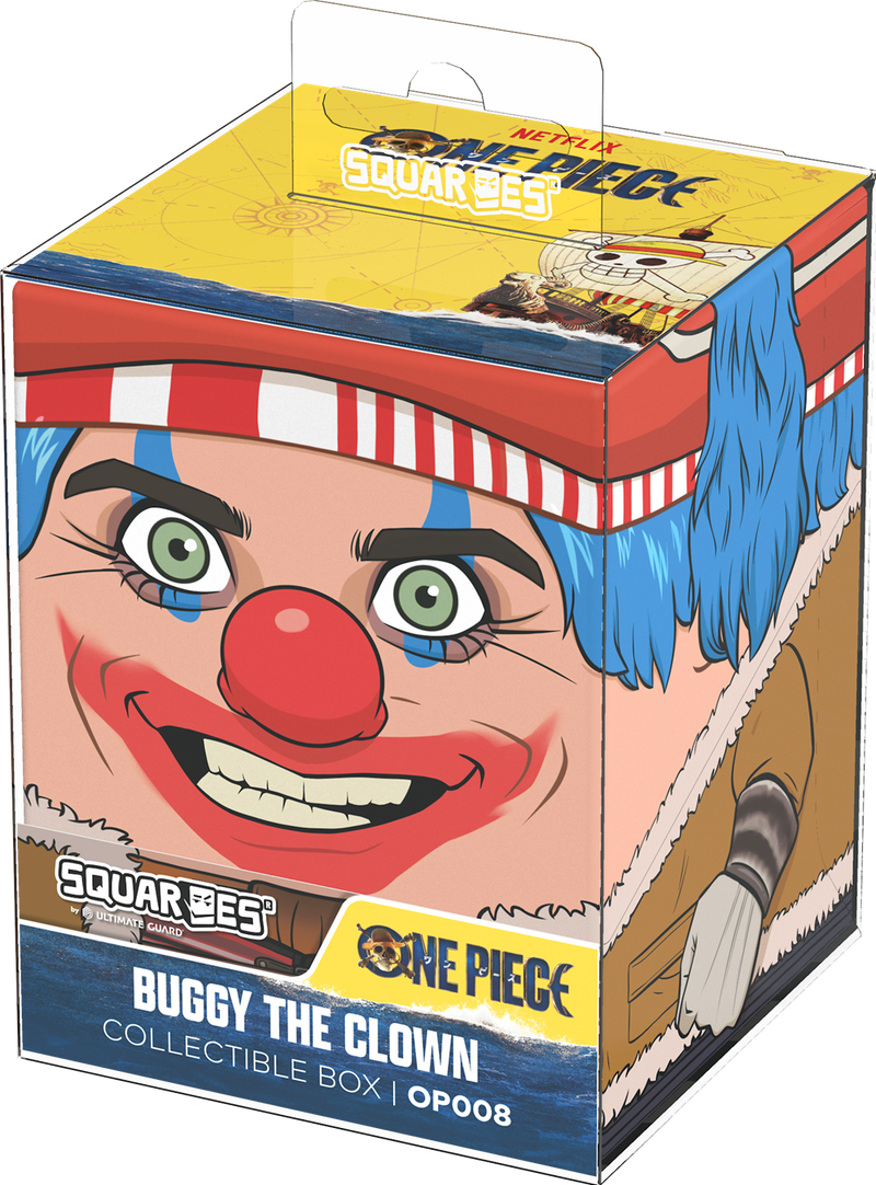 SQUAROE: Netflix One Piece - Buggy the Clown - Deck Box | 100+