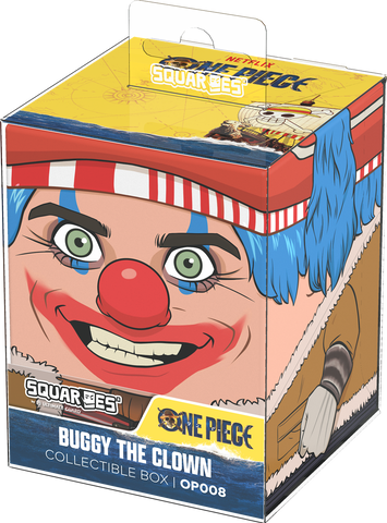 SQUAROE: Netflix One Piece - Buggy the Clown - Deck Box | 100+