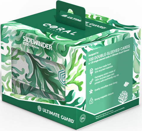Ultimate Guard: Sidewinder 100+ Xenoskin - Coral Places - Kelp Forest
