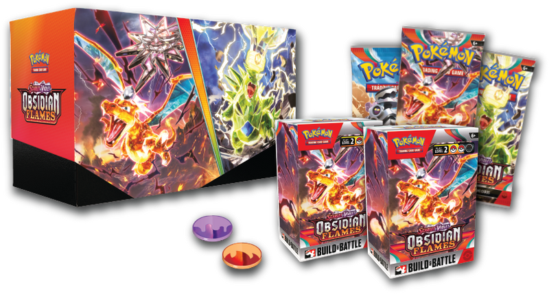 Pokémon TCG: Scarlet & Violet - Obsidian Flames - Build & Battle Stadium