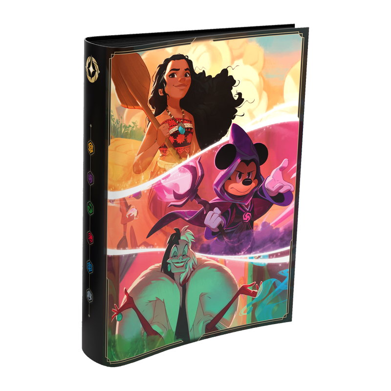 Disney Lorcana: Lorebook Card Portfolio - Character Compilation