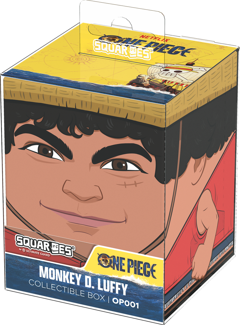 SQUAROE: Netflix One Piece - Monkey D. Luffy - Deck Box | 100+