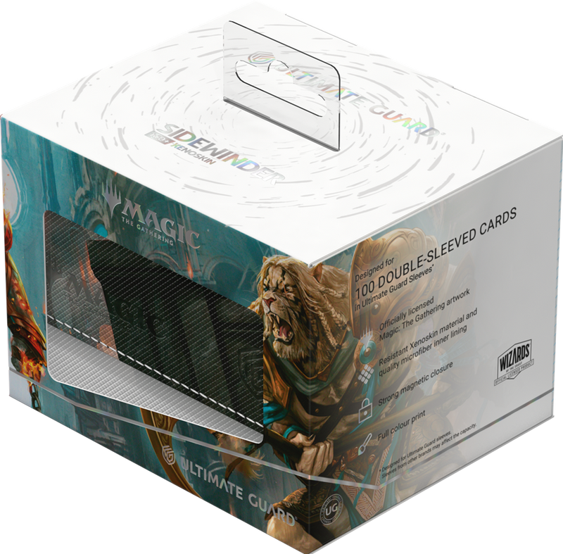 Ultimate Guard: Sidewinder 100+ Xenoskin - Reality Fracture - Ajani, Counterattack Leader