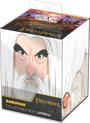 SQUAROE: The Lord of the Rings - Saruman - Deck Box | 100+