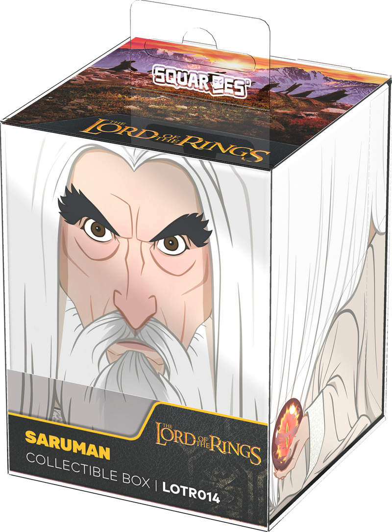 SQUAROE: The Lord of the Rings - Saruman - Deck Box | 100+