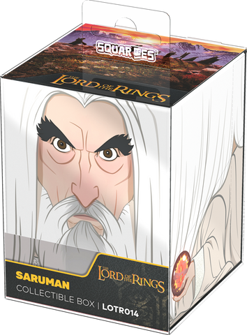 SQUAROE: The Lord of the Rings - Saruman - Deck Box | 100+