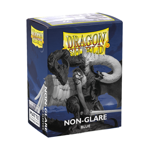 Dragon Shield: Non-Glare - Matte | Blue (100)
