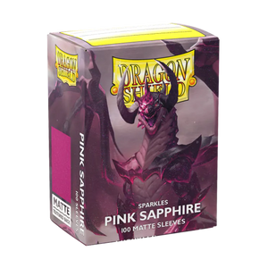 Dragon Shield: Sparkles Matte - Pink Sapphire