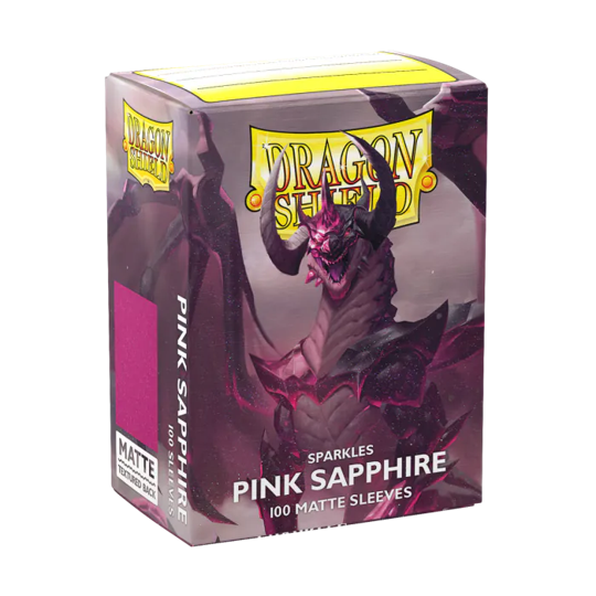 Dragon Shield: Sparkles Matte - Pink Sapphire