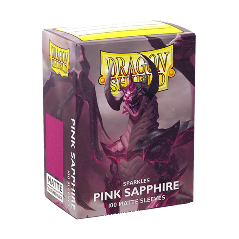 Dragon Shield: Sparkles Matte - Pink Sapphire