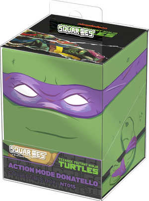 SQUAROE: Teenage Mutant Ninja Turtles - Action Mode Donatello - Deck Box | 100+