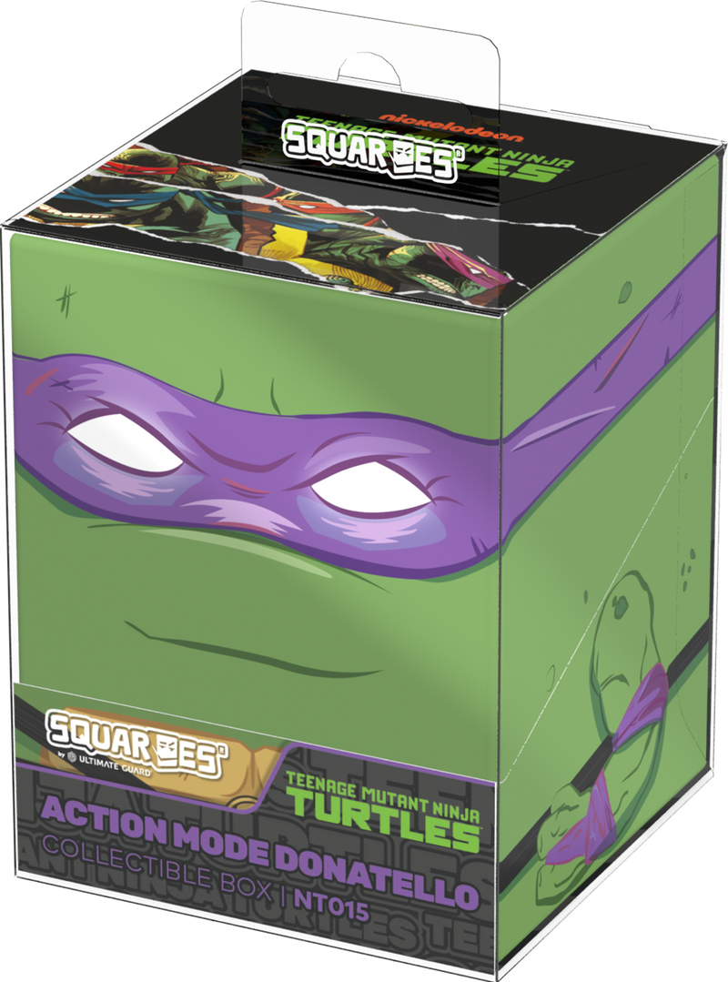 SQUAROE: Teenage Mutant Ninja Turtles - Action Mode Donatello - Deck Box | 100+