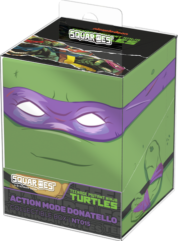 SQUAROE: Teenage Mutant Ninja Turtles - Action Mode Donatello - Deck Box | 100+