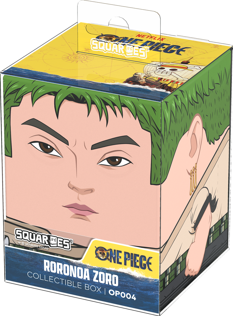 SQUAROE: Netflix One Piece - Roronoa Zoro - Deck Box | 100+