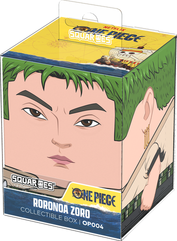 SQUAROE: Netflix One Piece - Roronoa Zoro - Deck Box | 100+