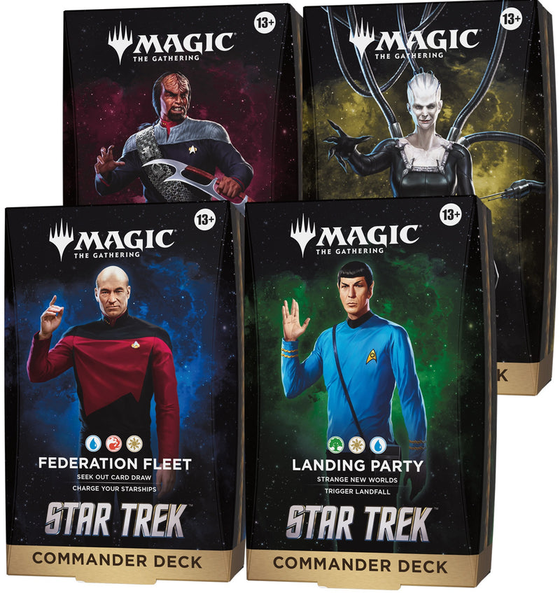 Star Trek - Commander Deck | Set of 4 Decks [NOVEMBER 4 RELEASE]