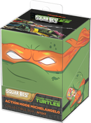 SQUAROE: Teenage Mutant Ninja Turtles - Action Mode Michelangelo - Deck Box | 100+
