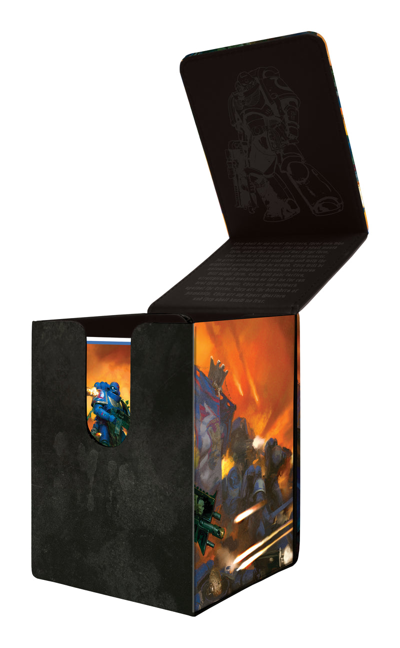 Ultra Pro: Alcove Flip Deck Box - Warhammer 40k | Space Marines Adeptus Astartes