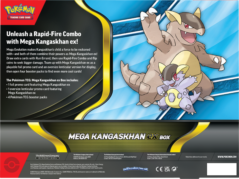 Pokémon TCG: Mega Kangaskhan ex Box