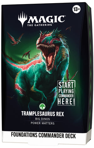 Foundations - Commander Deck | Tramplesaurus Rex