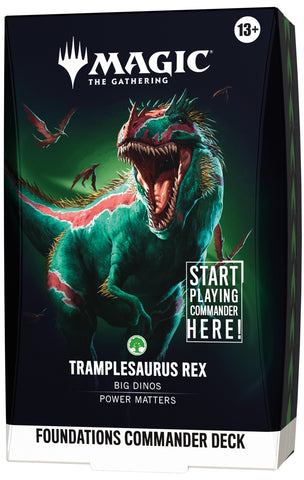 Foundations - Commander Deck | Tramplesaurus Rex