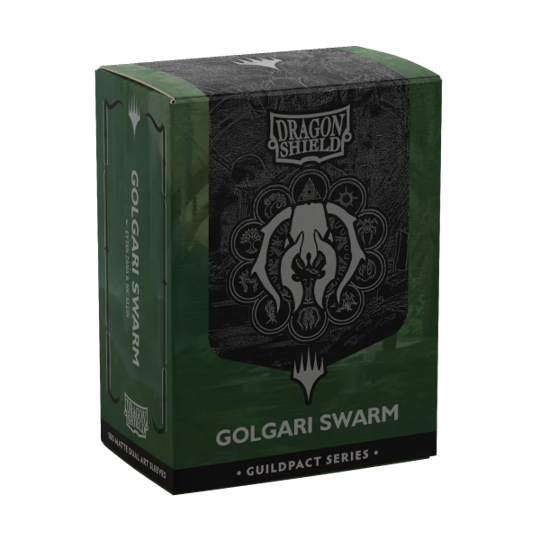 Dragon Shield: Dual Matte Guildpact Series - Golgari Swarm