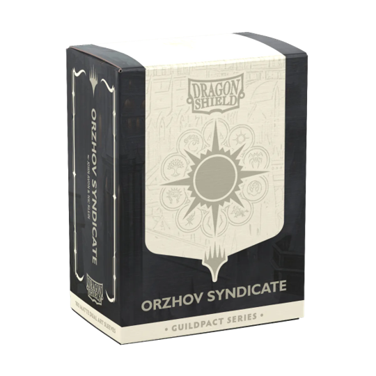 Dragon Shield: Dual Matte Guildpact Series - Orzhov Syndicate