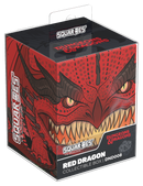 SQUAROE: Dungeons & Dragons - Red Dragon - Deck Box | 100+
