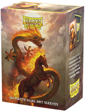 Dragon Shield: Art Sleeves - Dual Matte | Year of the Fire Horse 2026 (100)
