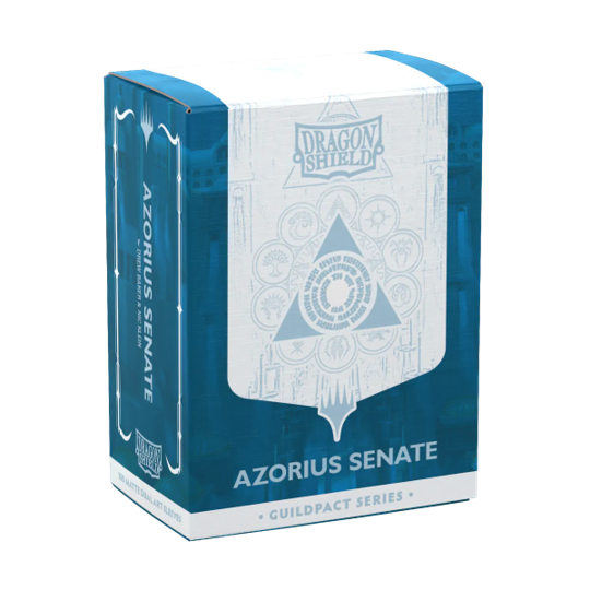 Dragon Shield: Dual Matte Guildpact Series - Azorius Senate