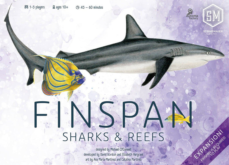 Finspan Expansion: Sharks & Reefs
