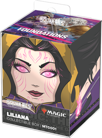 SQUAROE: MTG Foundations - Liliana - Deck Box | 100+