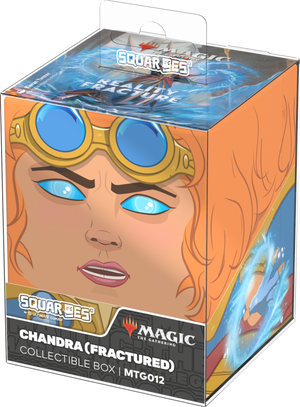 SQUAROE: MTG Reality Fracture - Chandra (Fractured)- Deck Box | 100+